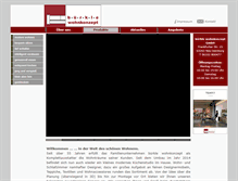 Tablet Screenshot of buerkle-wohnkonzept.de